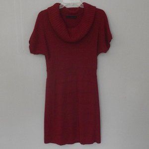 6 for $36 Red cowl neck sweater dress The Limited
